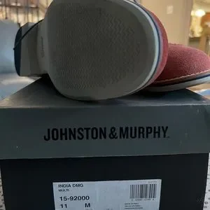 Men’s Johnston & Murphy INDIA DMG Multi Red Shoes. Worn 1s. Johnston & Murphy | Shoes | Mens Johnston Murphy India Dmg  main image 2